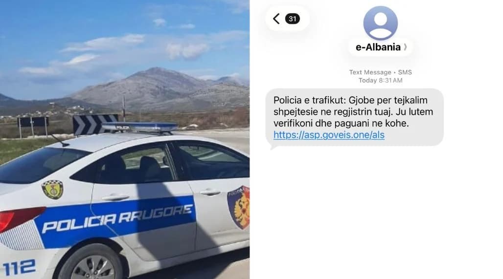 “Ke gjobë pa paguar”/ Kujdes nga mesazhet që vijnë në telefonat tuaj, mos klikoni ‘link’ sepse ju vjedhin të dhënat private
