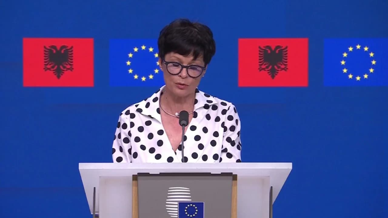 Konferenca Ndërqeveritare Shqipëri-BE, Marta Kos: Kemi rrugë të gjatë përpara, pritet progres i mëtejshëm