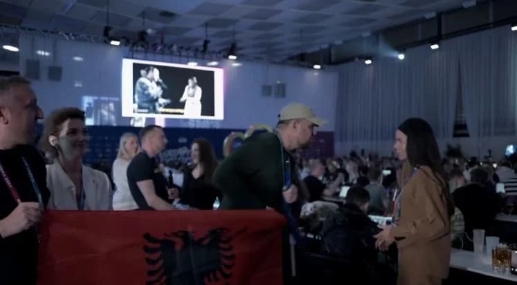 “Ky flamur nuk lejohet këtu”, gazetari Alberti Limani tregon incidentin me delegacionin serb në Eurovision