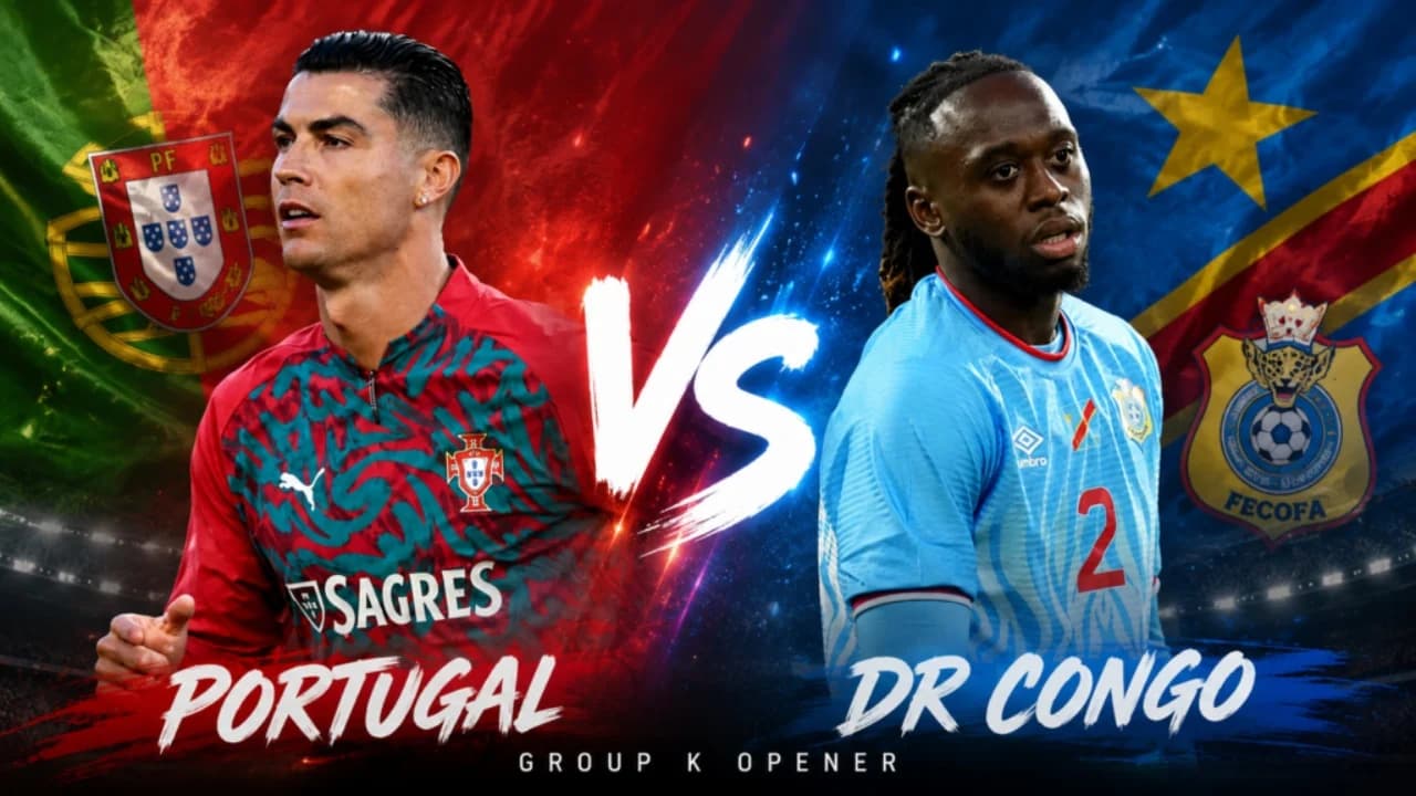 Formacionet Zyrtare/ Sot është radha e Ronaldos, 41-vjeçari udhëheq sulmin e luzitanëve. Si rreshtohen skuadrat në Portugali – R.D. Kongo