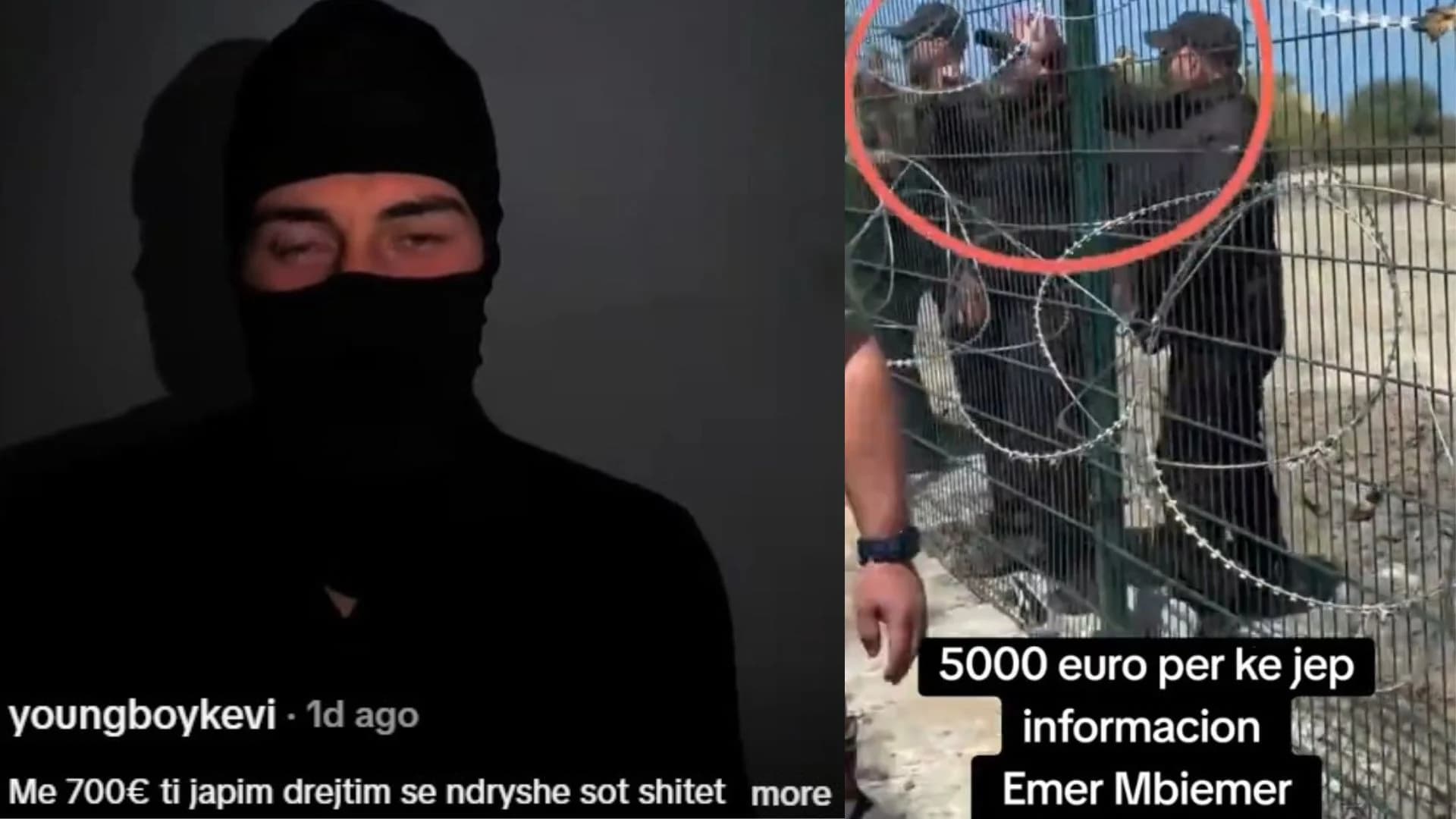 Thirrje për destabilizim dhe gjuhë urrejtjeje në rrjetet sociale nga të rinj me maska, pas protestës së Zvërnecit: 5 mijë euro kush jep informacion me emër e mbiemër për rojet private
