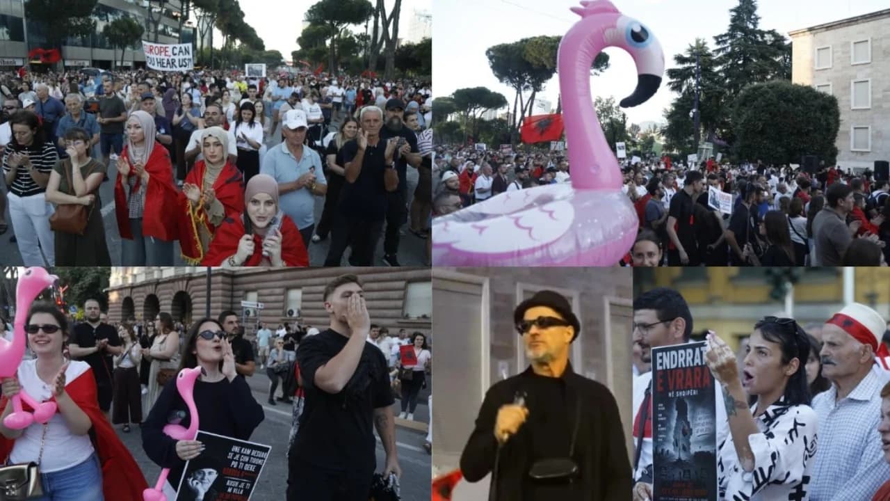 “Çohuni nga kafja”, dita e 17-të e protestës, qytetarët marshojnë në rrugët e kryeqytetit: Bashkohuni me ne