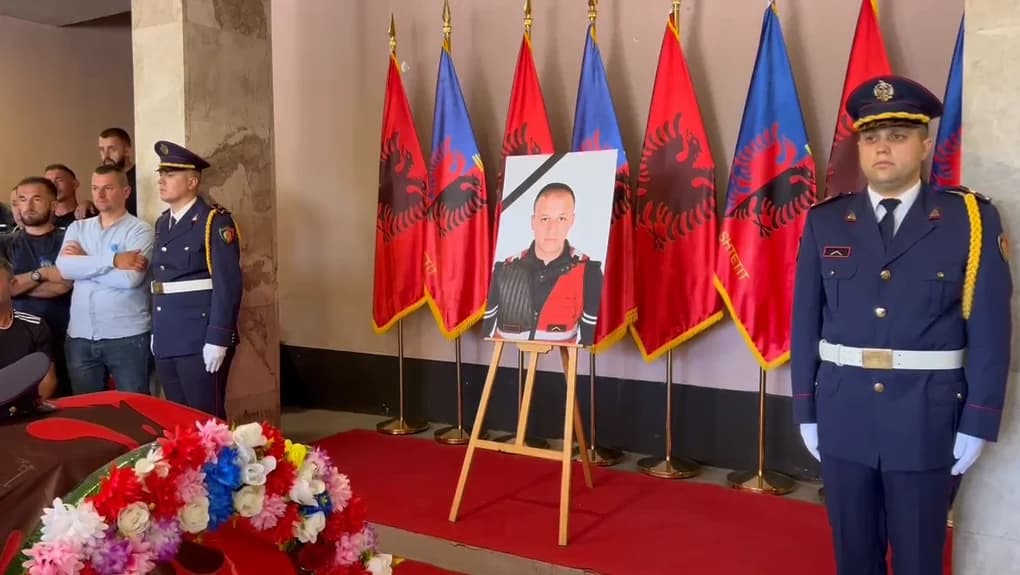 Lot e trishtim, nisin homazhet për policin hero që u vra në krye të detyrës gjatë aksionit në Maliq