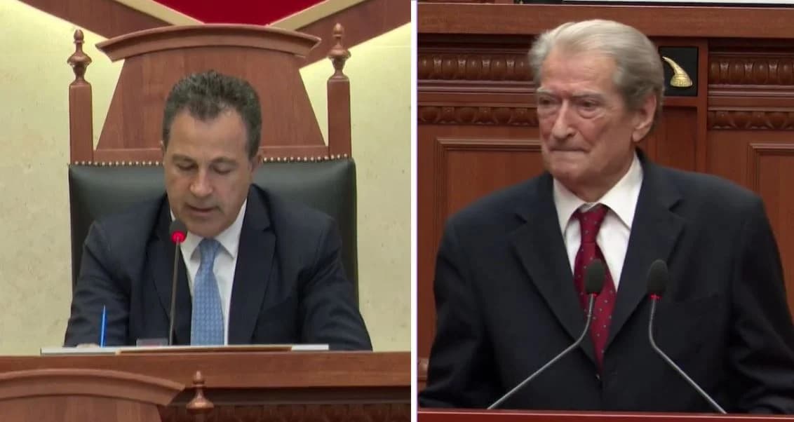 “Do mbetesh në histori si armik i Kushtetutës”/ Debate dhe në Kuvend pas ndryshimit të rendit të ditës, Peleshi i përgjigjet Berishës: Mos tejkalo etikën, do marr masa