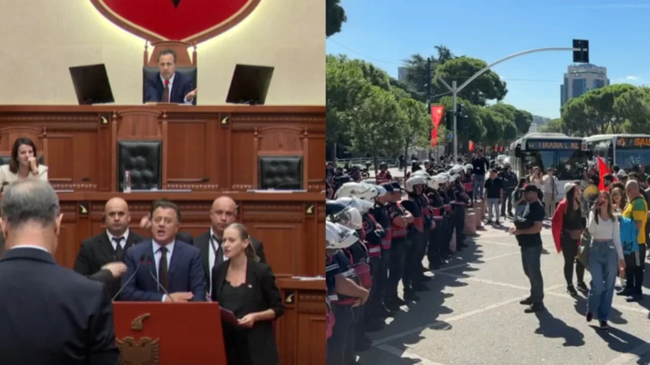 Kryetari Peleshi vendos të kalohet direkt në votim, mbyllet seanca parlamentare. Tri orë tension dhe përplasje për akuzat ndaj Vlora Hyseni