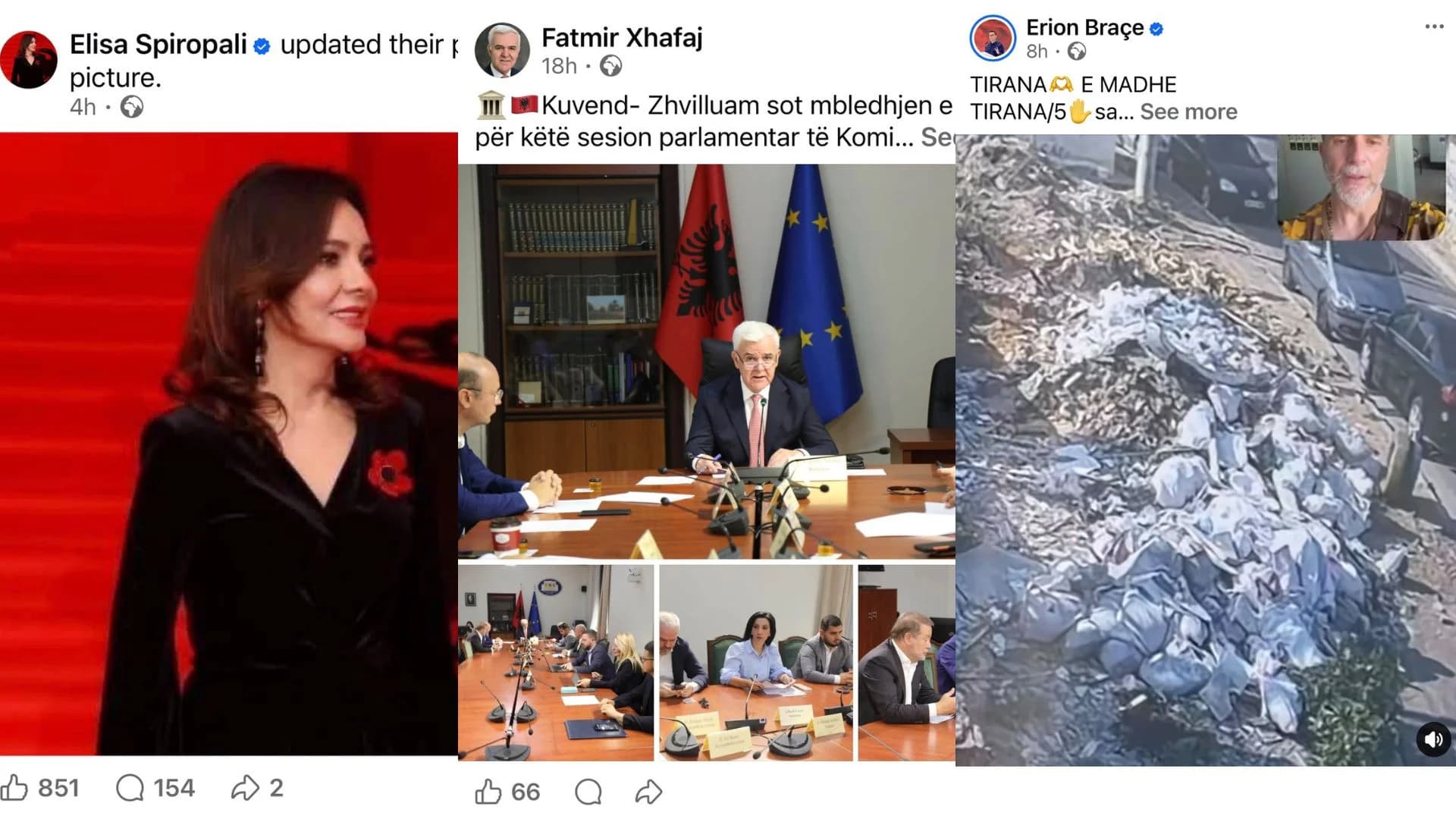 Deputetët e PS Braçe, Spiropali, Xhafaj edhe këtë të premte asnjë njoftim për angazhim në ‘Praninë Besnike’