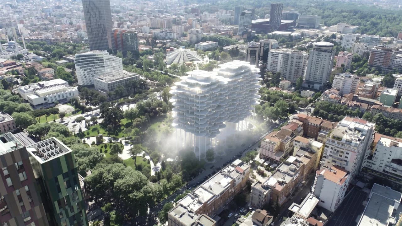 Konkursi ndërkombëtar për “Tirana Fountain Tower”, shpallet projekti fitues