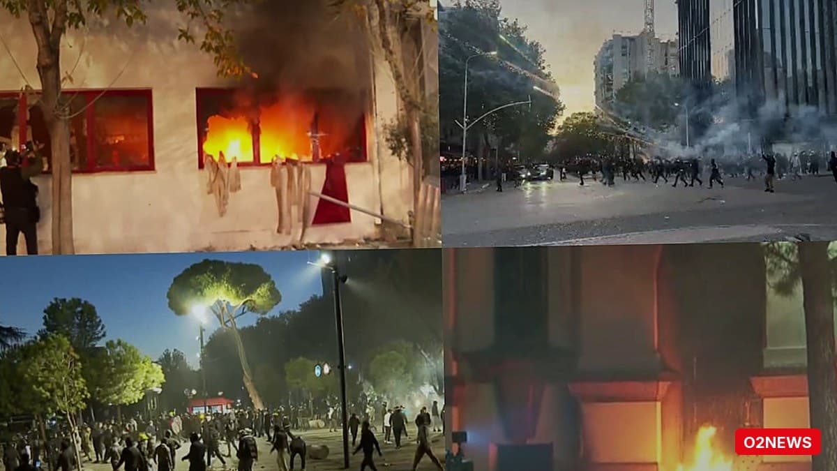 Dita e gjashtë e protestës në Tiranë: përplasje me policinë, gazetare e lënduar