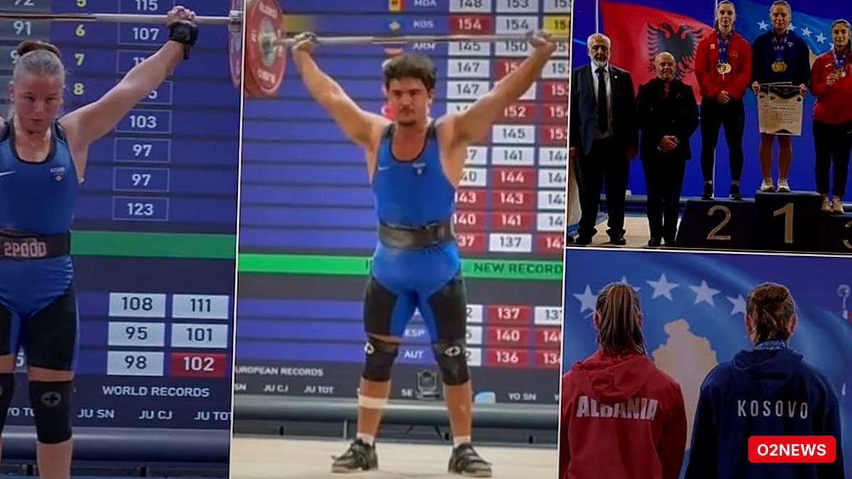 Dyshja Guerrero shkëlqen për Kosovën: 6 medalje në Europian, Emily thyen dy rekorde botërore