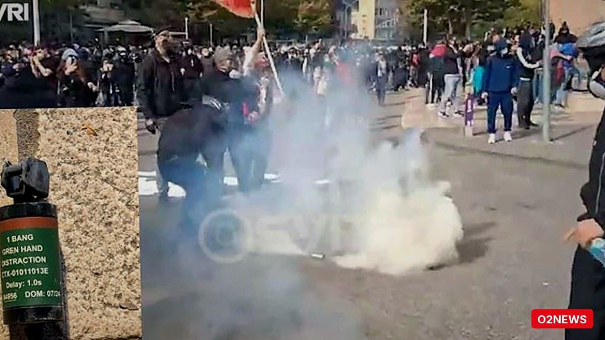 Foto e një municioni të skaduar ndez polemikë për ndërhyrjen e policisë ndaj studentëve
