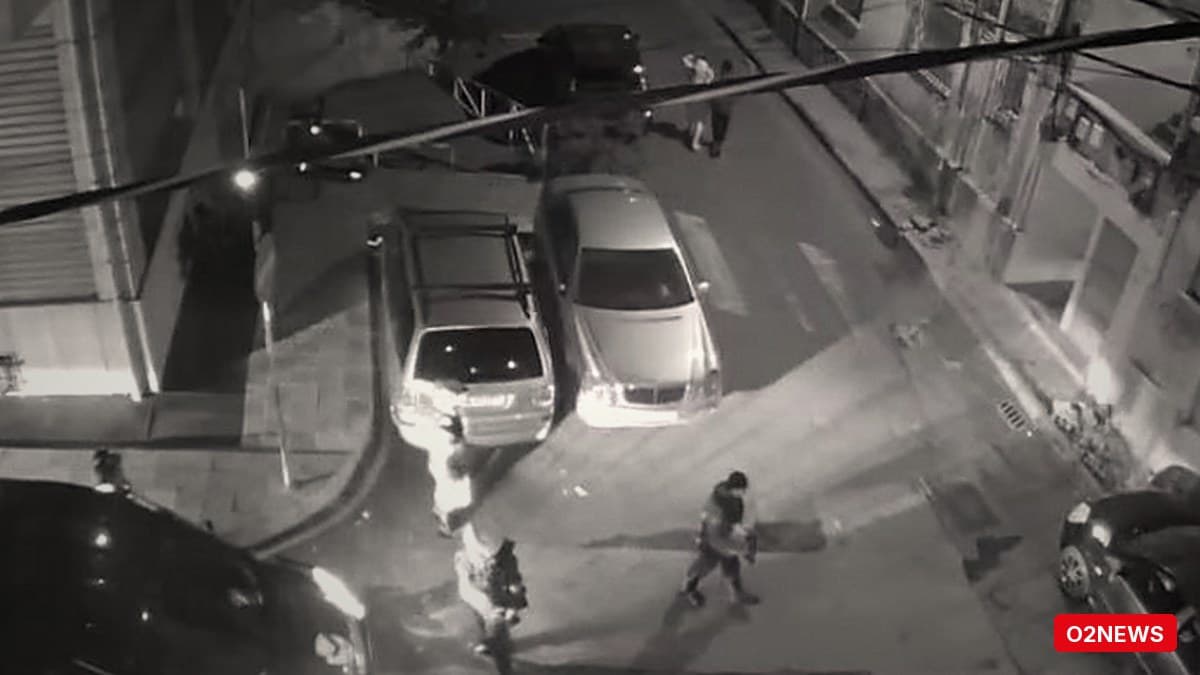 Pamje sigurie tregojnë përplasje mes policisë dhe një qytetari në rrugën “Fadil Rada” në Tiranë