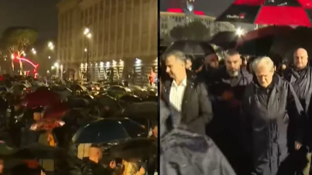 Pas thirrjeve para Kryeministrisë, protestuesit e PD nisen drejt Ministrisë së Brendshme