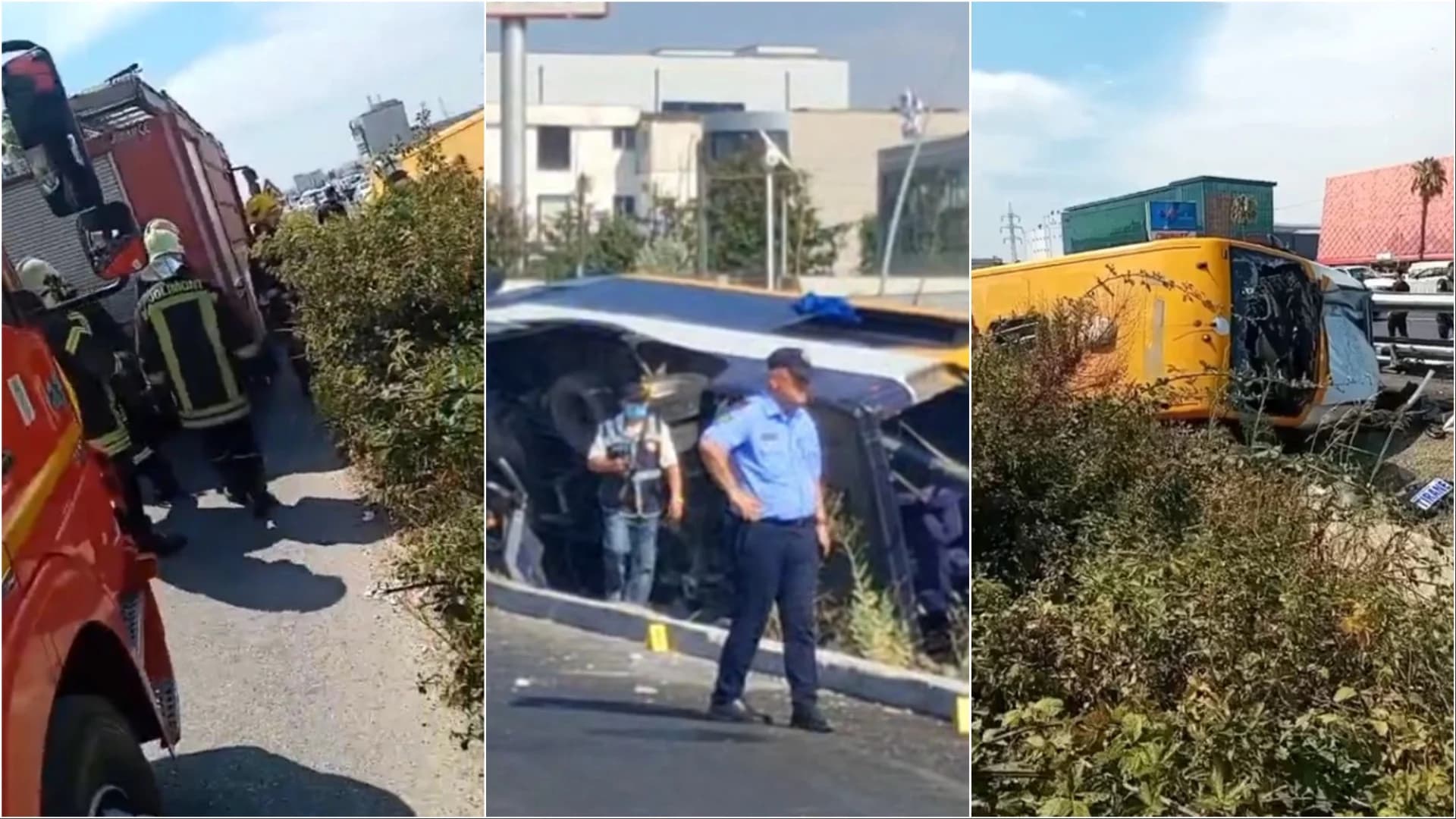 Aksidenti me dy viktima në autostradën Durrës-Tiranë, shoferi dyshohet se pësoi infarkt. 12 të plagosur, shtatë në gjendje të rëndë
