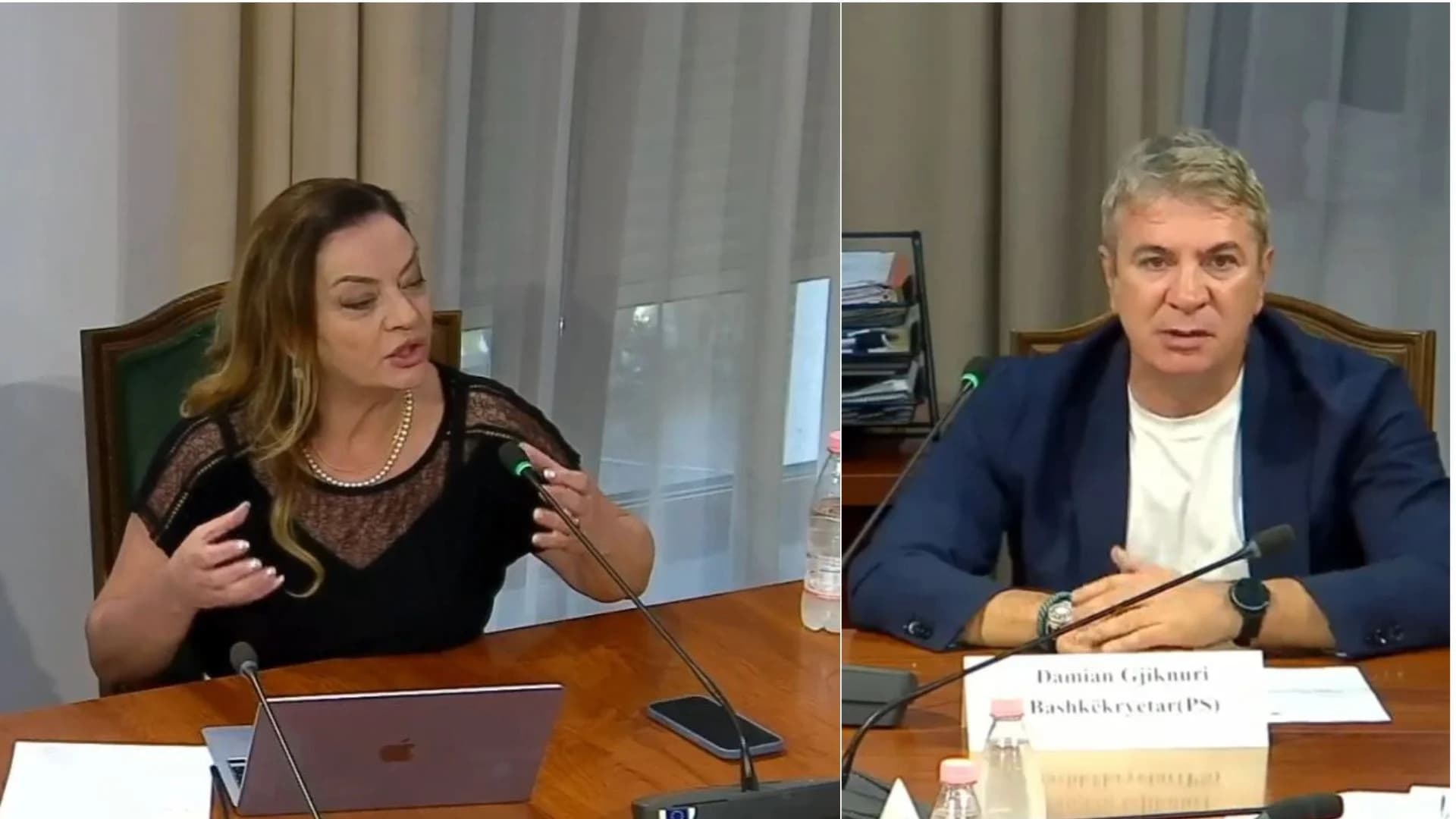 Mungesa e Hitës në Komisionin e Reformës Zgjedhore, debat i ashpër/ Gjiknuri: Je bardh e zi në mendje. Vokshi: Mos u merr me jetën time