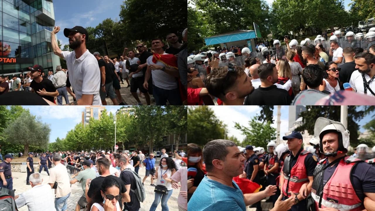Sot protestë para Kuvendit/ Ambasada e SHBA-së u bën thirrje qytetarëve amerikanë në Tiranë: Shmangni zonat përreth tubimit, tregoni kujdes të shtuar