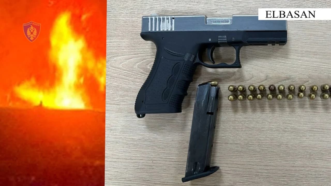 Dogji qëllimisht tre makina, arrestohet 43-vjeçari në Elbasan/ Në pranga edhe një 32-vjeçar që lëvizte me armë zjarri dhe kokainë