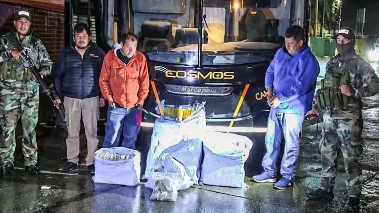Skandal para ndeshjes, 86.5 kg marijuanë gjenden në autobusin e São Paulos