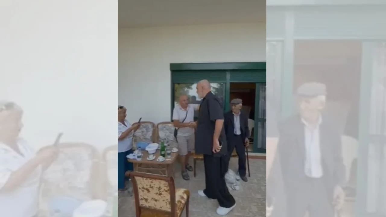 “Ku je o Skënderbeu i Shqipërisë”, Rama takohet me të moshuarit në Pogradec: Vendi i shpëtuar është…