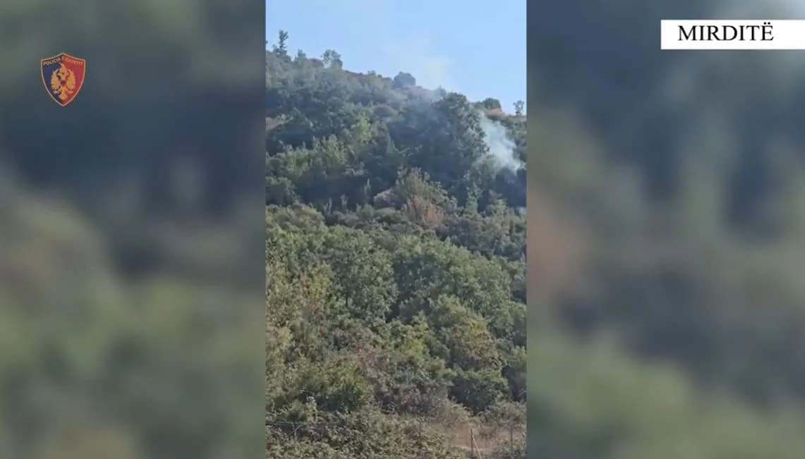 U kap në flagrancë duke ndezur disa vatra zjarri, vihet në pranga 65-vjeçari në Mirditë