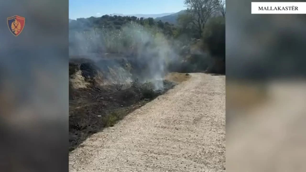 Ndezi zjarrin për djegien e mbeturinave dhe situata i doli jashtë kontrollit, arrestohet 33-vjeçari në Mallakastër