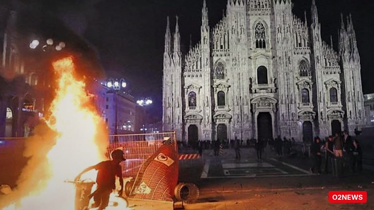 Përplasje në Piazza Duomo: protestë për koston e jetesës përshkallëzohet në Milano