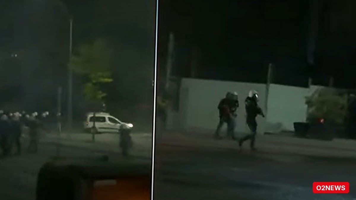 Përplasje në Tiranë: barrikada në rrugë, policia hedh gaz lotsjellës e përdor plumba gome